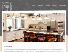 Tablet Screenshot of caseinteriordesign.com